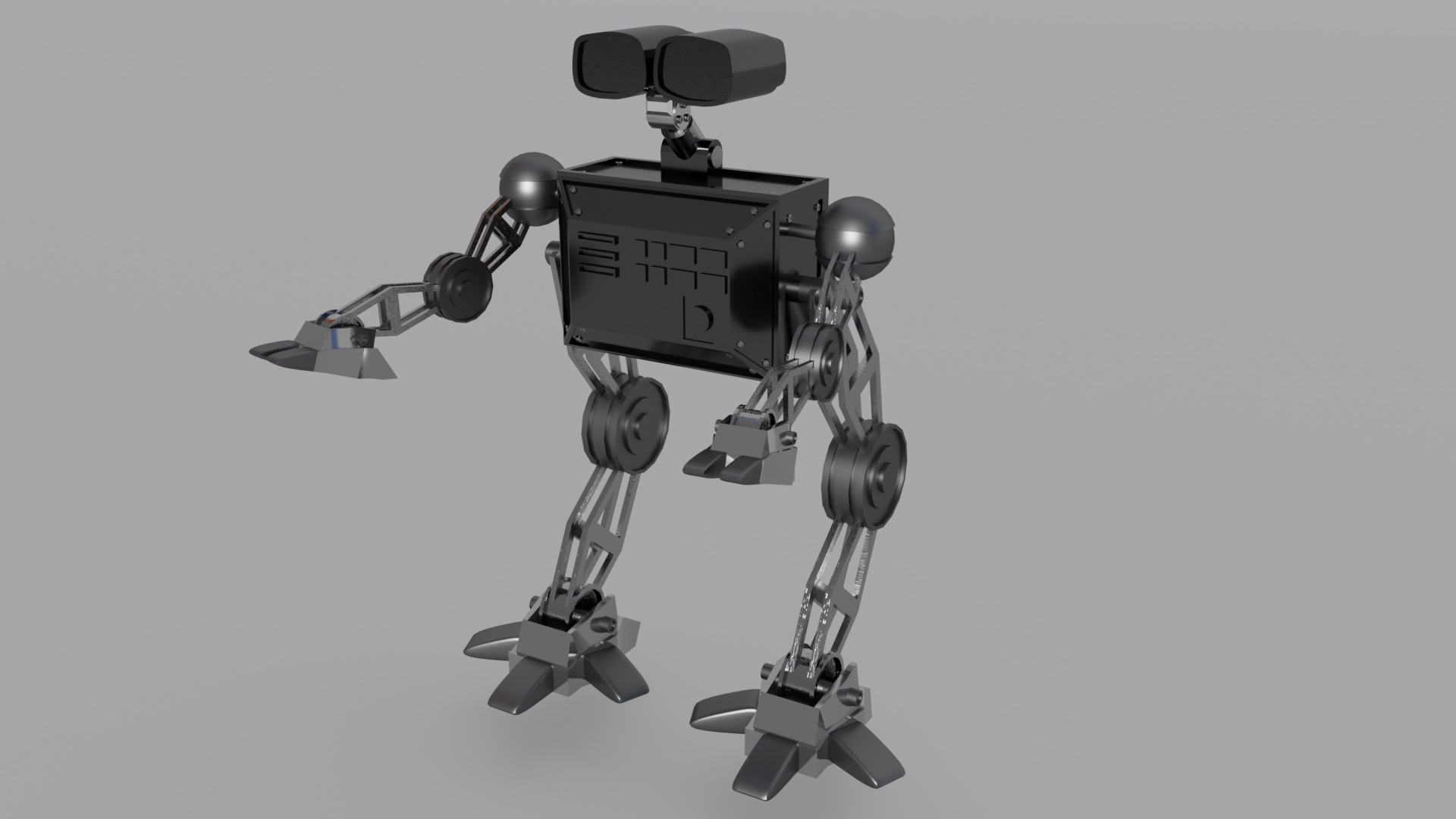 3D Rendered Robot